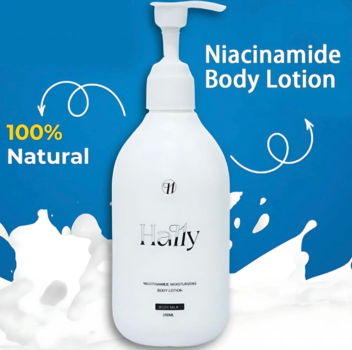 Hally Niacinamide Body Lotion – 250ml