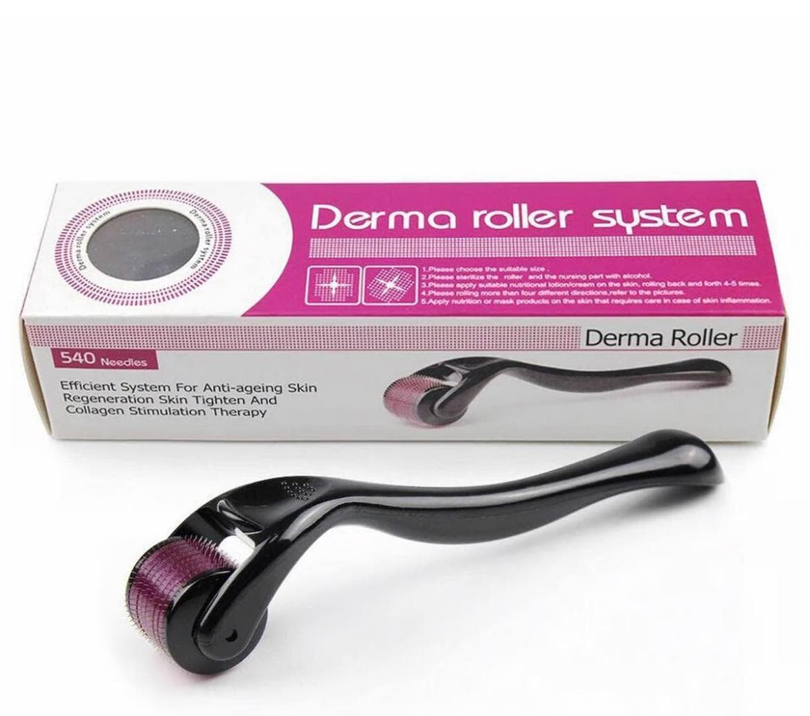 Derma Roller 0.5mm – Hair Growth, Beard Growth & Skin Rejuvenation