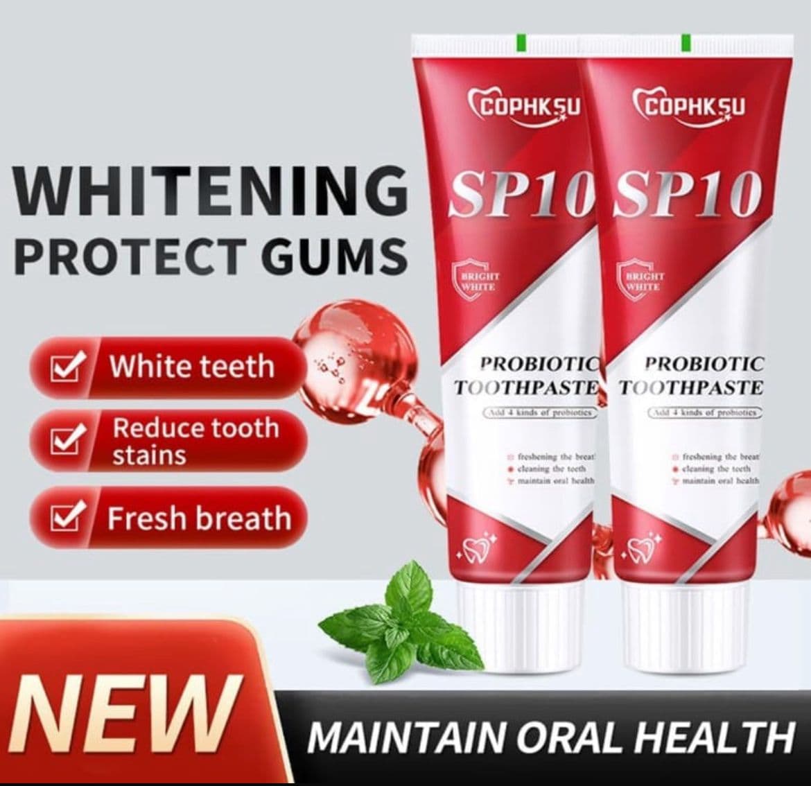 SP 10 Teeth Whitening Toothpaste